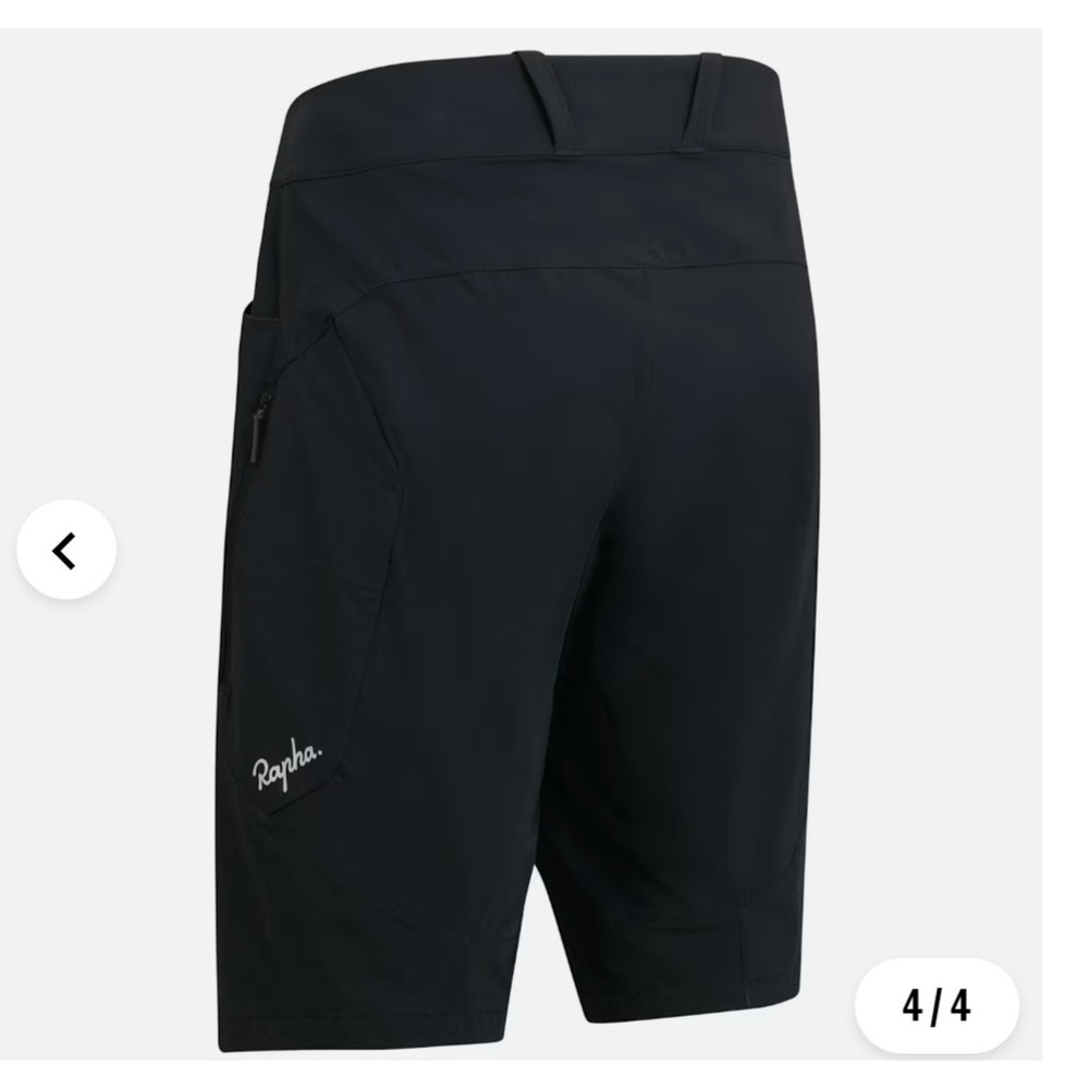 Rapha medium trail shorts outdoors black mountain mens